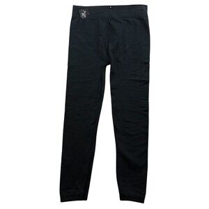 NWT Sofra Womens Leggings Size 28 Measured Black Skinny Leg Pull On Stretch